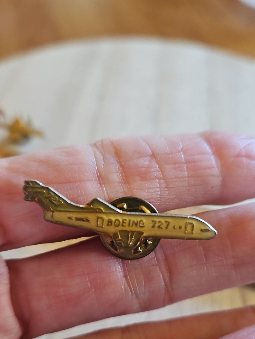 Boeing Aircraft family of planes lapel pins A 727 , 2 -747s, a 757 and a 767 - Picture 2 of 8